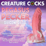 Pegasus Pecker Winged Silicone Dildo | Fly High with Fantasy Pleasure XR Brands