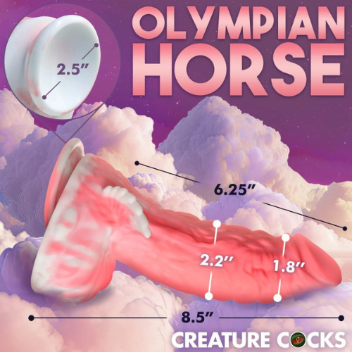 Pegasus Pecker Winged Silicone Dildo | Fly High with Fantasy Pleasure XR Brands