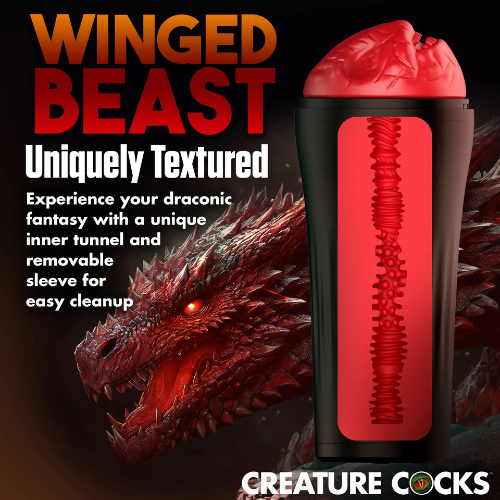 Dragon Snatch Dragon Stroker | Fiery and Exotic Sensation XR Brands