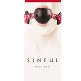 Sinful Ball Gag - Pink NSN1221-14