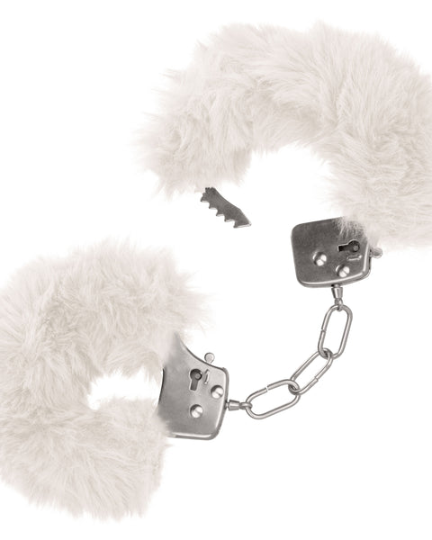 Ultra Fluffy Furry Cuffs - White SE2651503