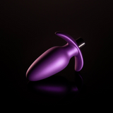 Anal Adventures Matrix  Excelsior Plug | Ergonomic, Iridescent Plug with Intense 10-Mode Vibration Blush