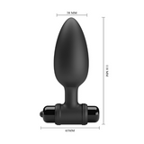 Pretty Love Vibra Butt Plug II | Tight Fit with Powerful Vibration for All Genders Pretty Love