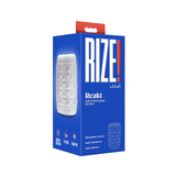 RIZE Reakt Self-Lubricating Pocket Stroker | Ultra-Soft, Multi-Chamber Pleasure Blush