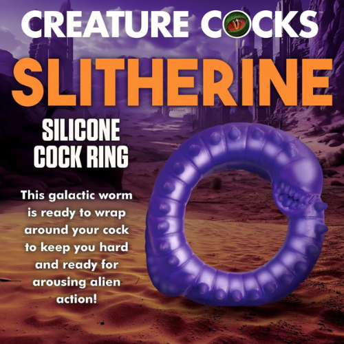 Slitherine Silicone Cock Ring | Bold and Exotic for Enhanced Pleasure XR Brands