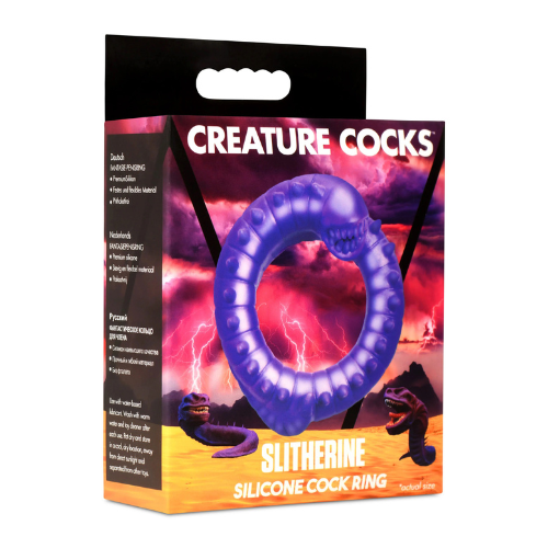 Slitherine Silicone Cock Ring | Bold and Exotic for Enhanced Pleasure XR Brands