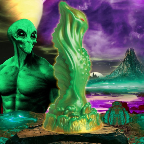 Nebula Alien Silicone Dildo | Out-of-This-World Pleasure XR Brands