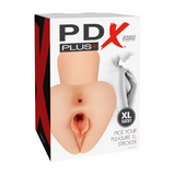 Pick Your Pleasure XL Stroker (Light) | Dual Entry with Realistic Texture and Intense Pleasure Tunnel Pipedream