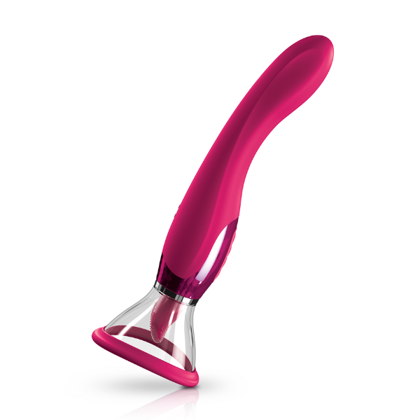 Apex - Pink | Four-in-One Pleasure with Suction, Licking, Vibration, and Versatile Stimulation jimmyjane