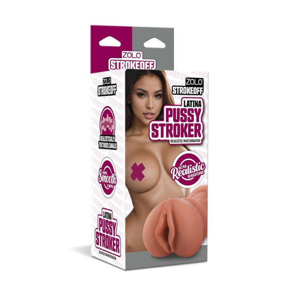 Stroke Off Latina Stroker - Medium | Realistic Stroker in Captivating Tan Shade XGEN