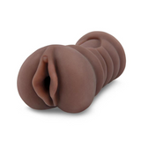 Stroke Off Diva Pussy Stroker - Dark | Chocolate-Hued Stroker for Unforgettable Pleasure XGEN