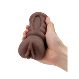 Stroke Off Diva Pussy Stroker - Dark | Chocolate-Hued Stroker for Unforgettable Pleasure XGEN