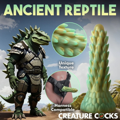 Stegosaurus Spiky Reptile Silicone Dildo | Prehistoric Pleasure with a Twist XR Brands