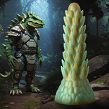 Stegosaurus Spiky Reptile Silicone Dildo | Prehistoric Pleasure with a Twist XR Brands