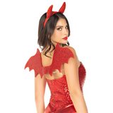 2 Pc Devil Kit - Red | Ignite Your Fiery Devil Look Leg Avenue