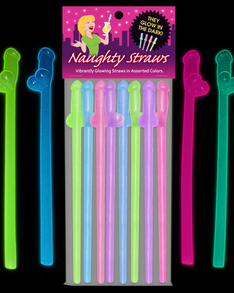 Glow-in-the-Dark Naughty Straws KG-NVS97