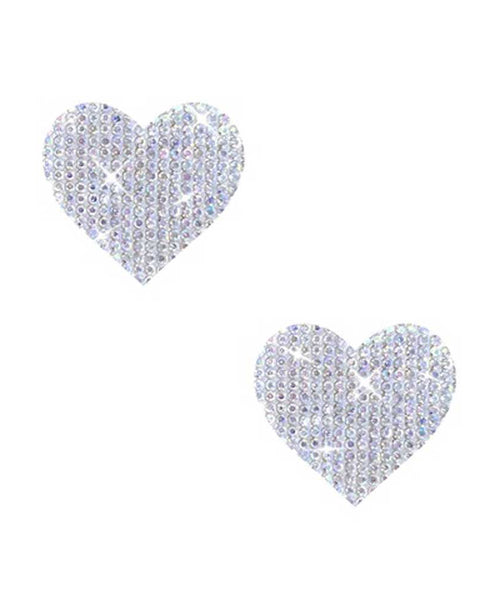 Razzle Dazzle Crystal Jewel Sparkle I Heart U Body Stickers 6 Pk NN-RAZ-HRT-BS