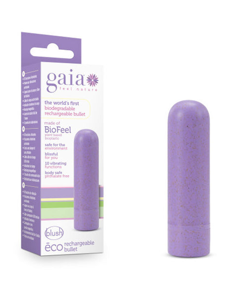 Gaia - Eco Rechargeable Bullet - Lilac BL-83901