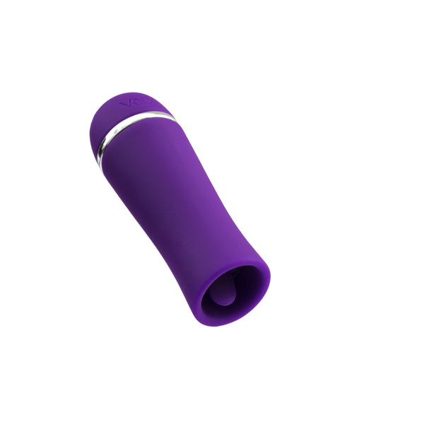 Liki Rechargeable Flicker Vibe - Deep Purple VI-F1113