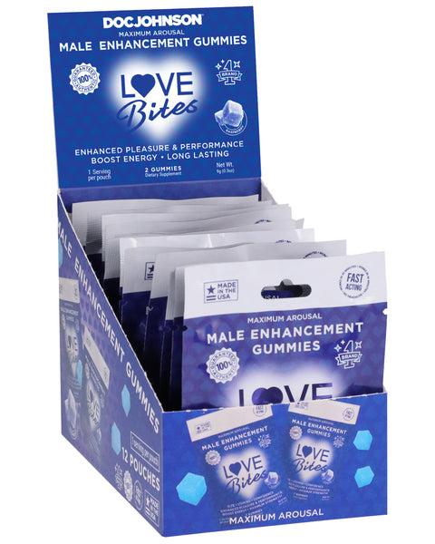 Love Bites - Male Enhancement Gummies - 12 Pack DJ4550-26-BX