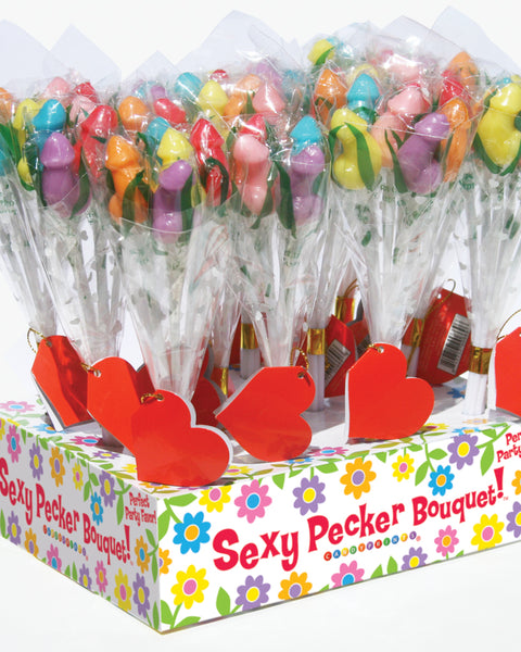 Candy Penis Bouquet - 12 Piece Display CP-669