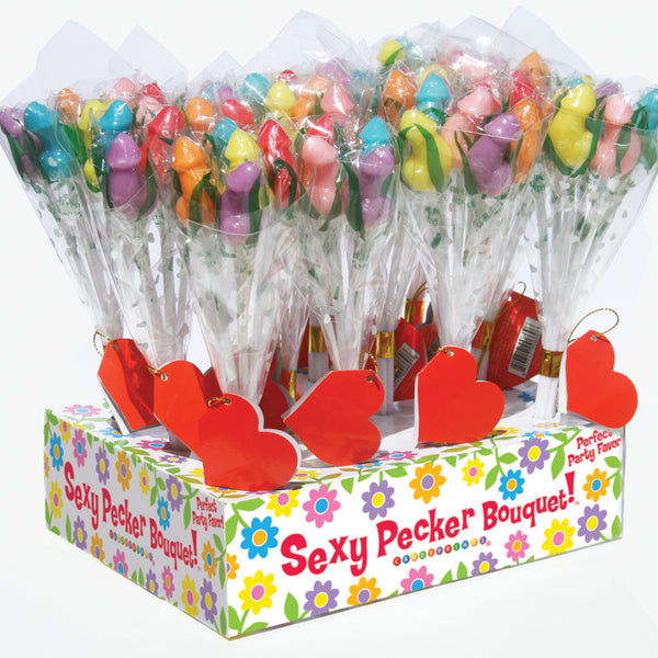 Candy Penis Bouquet - 12 Piece Display CP-669