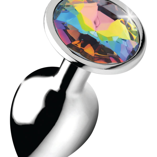 Rainbow Prism Gem Anal Plug - Small BTYS-AG375-SML