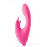 Leah USB Rechargeable Silicone 10-Function Rabbit Vibrator - Pink MTMA1605-P1