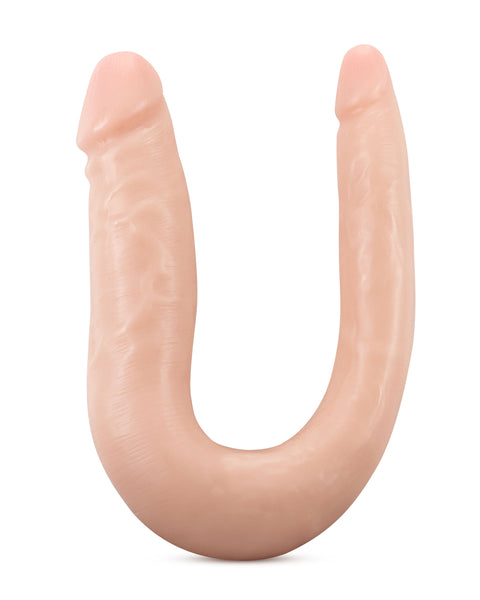 Dr. Skin Silicone - Dr. Double - 12 Inch Double  Dong - Vanilla BL-34103