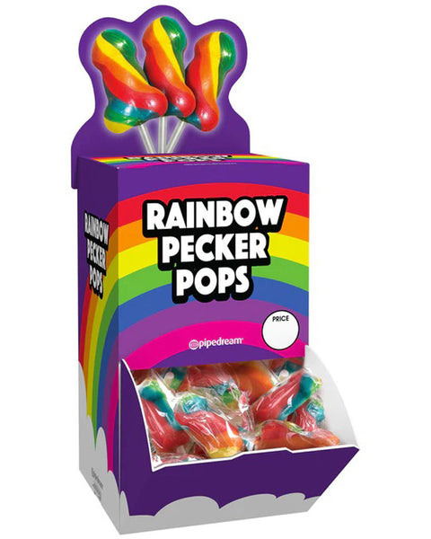 Rainbow Pecker Pops - 72 Count PD7431-99