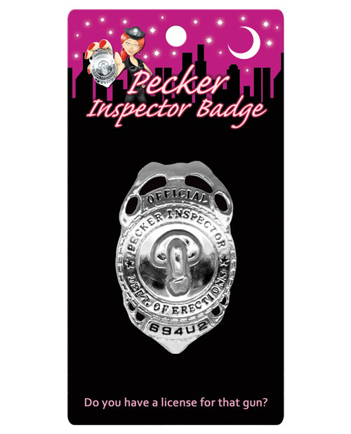 Pecker Inspector Badge Kheper Games