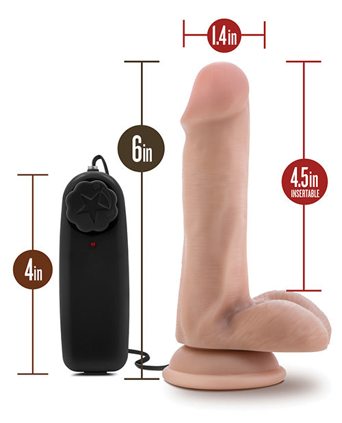 "Blush Dr. Skin Dr. Rob 6"" Cock W/suction Cup" Blush Novelties