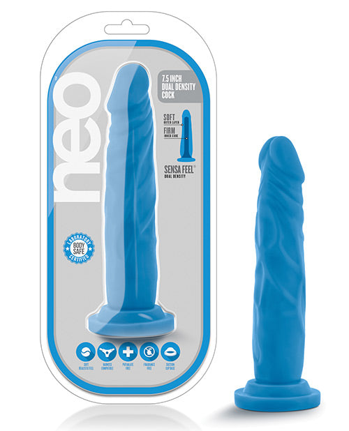 "Blush Neo Dual Density 6"" Cock" Blush Novelties