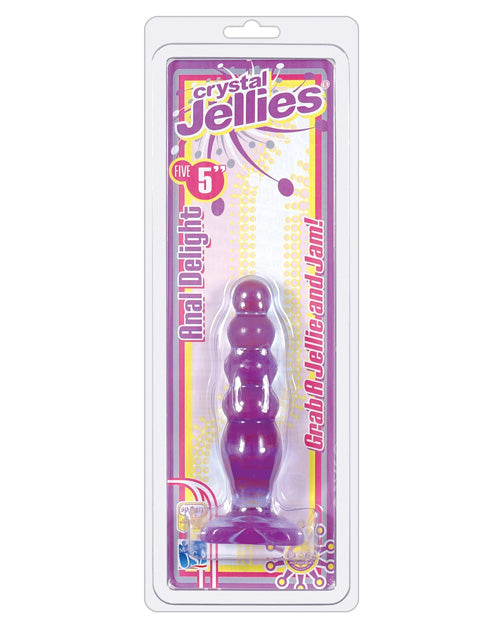 "Crystal Jellies 5"" Anal Delight" Doc Johnson