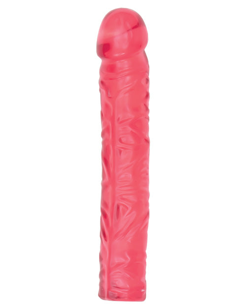 "Crystal Jellies 10"" Classic Dildo" Doc Johnson