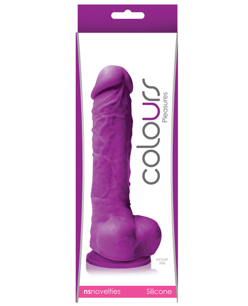 "Colours Pleasures 5"" Dong W/suction Cup" Ns Novelties INC