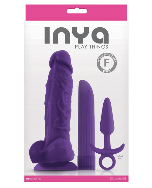 "Inya Play Things Set Of Plug Ns Novelties INC