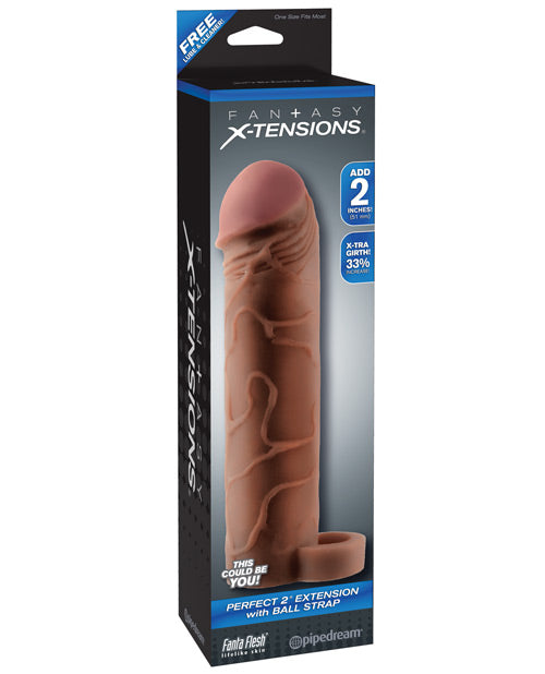 "Fantasy X-tensions Perfect 2"" Extension W/ball Strap" Pipedream Products