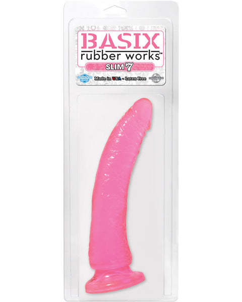 "Basix Rubber Works 7"" Slim Dong" Pipedream Products