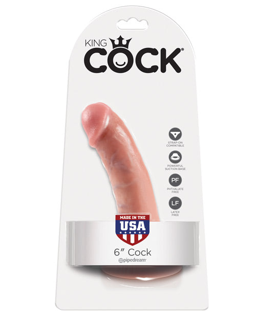 "King Cock 6"" Cock" Pipedream Products