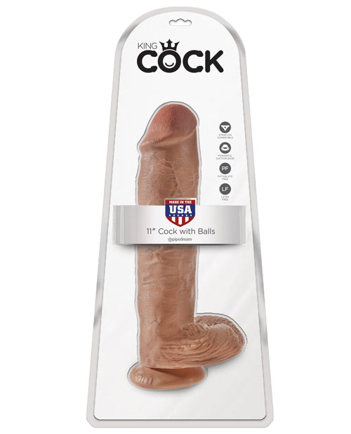 "King Cock 11"" Cock W/balls" Pipedream Products