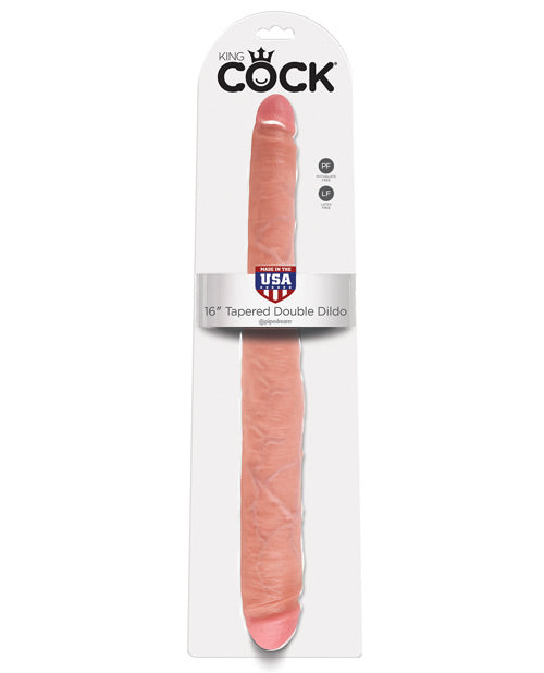 "King Cock 16"" Tapered Double Dildo" Pipedream Products