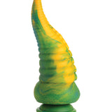 Creature Cocks Monstropus Tentacled Monster Silicone Dildo - Green/Yellow Xr LLC