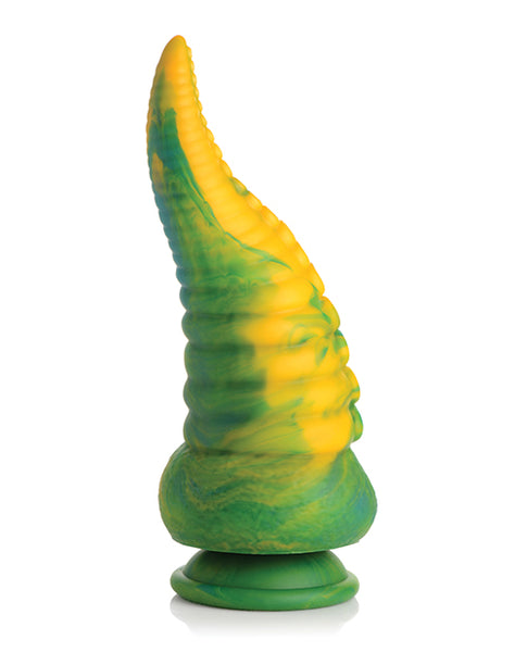 Creature Cocks Monstropus Tentacled Monster Silicone Dildo - Green/Yellow Xr LLC