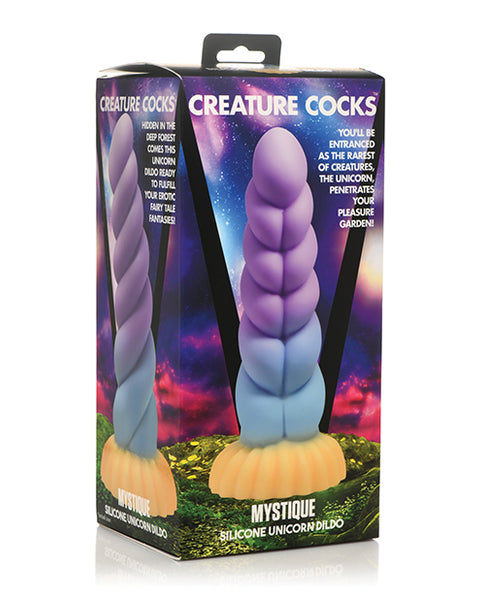 Creature Cocks Unicorn Silicone Dildo - Multi Color Xr LLC