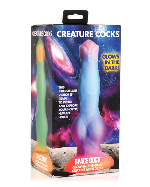 Creature Cocks Space Cock Silicone Alien Dildo - Glow in the Dark Xr LLC