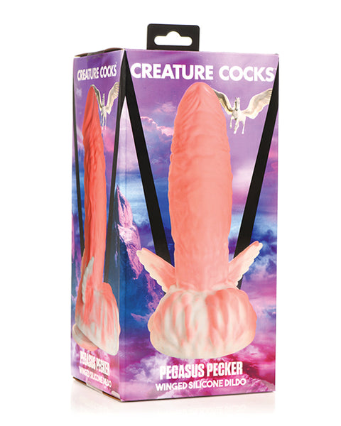 Creature Cocks Pegasus Pecker Winged Silicone Dildo Xr LLC