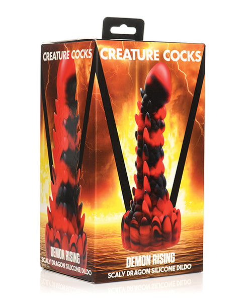 Creature Cocks Demon Rising Scaly Dragon Silicone Dildo Xr LLC