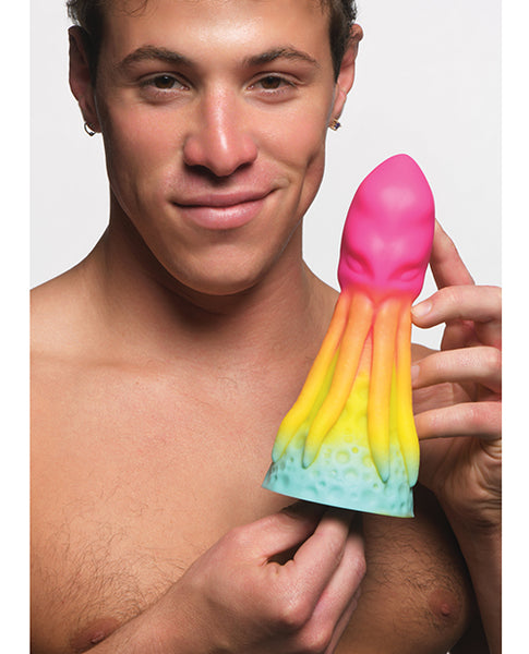 Creature Cocks King Kraken Silicone Dildo - Multi Color Xr LLC