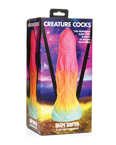 Creature Cocks Shape Shifter Alien Silicone Dildo - Multi Color Xr LLC